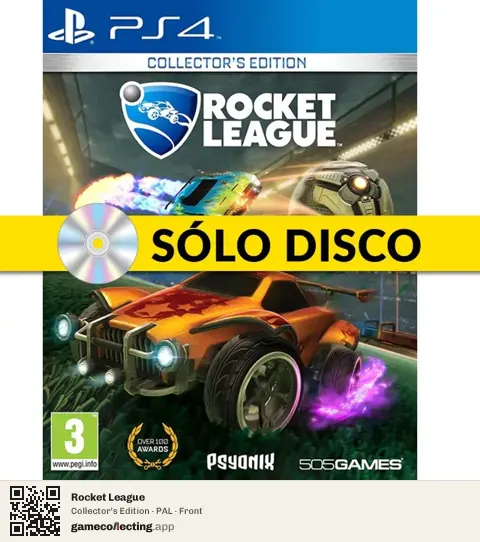 Rocket League PlayStation 4, PAL box front