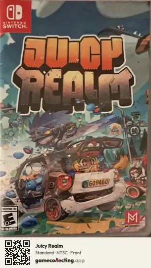 Juicy Realm Nintendo Switch, NTSC box front