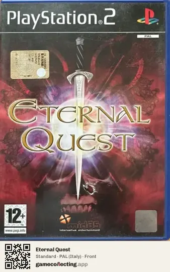Eternal Quest PlayStation 2, Italy box front