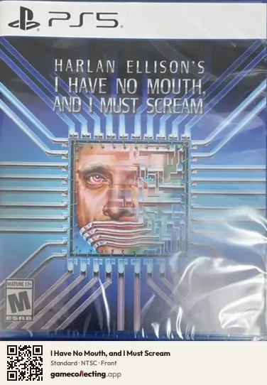 I Have No Mouth, and I Must Scream PlayStation 5, NTSC box front