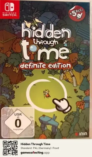 Hidden Through Time Nintendo Switch, Germany box front