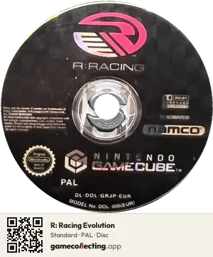 R: Racing Evolution Nintendo GameCube, PAL disc