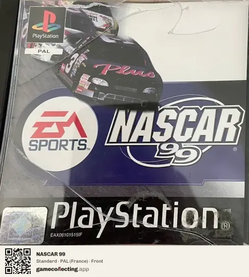 NASCAR 99 PlayStation, France box front