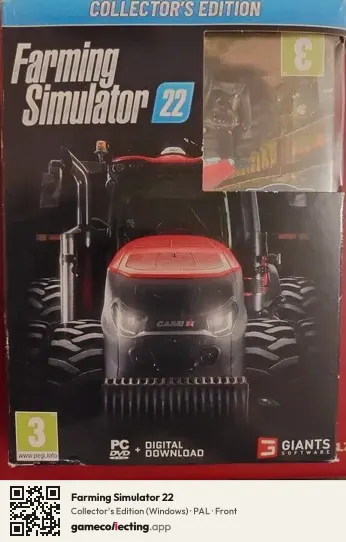 Farming Simulator 22 Computer, PAL box front