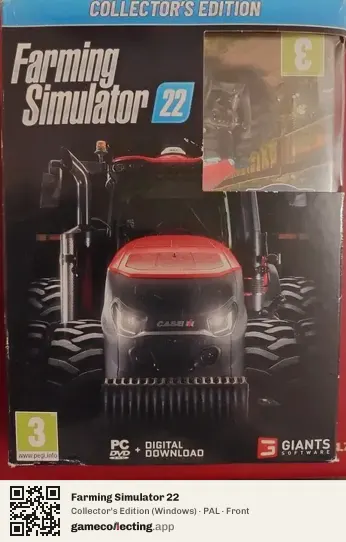 Farming Simulator 22 Computer, PAL box front