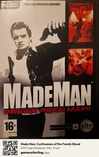 Made Man: Confessions of the Family Blood Computer, PAL box front