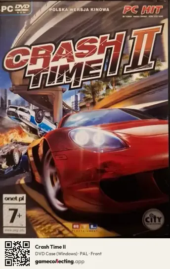 Crash Time II Computer, PAL box front