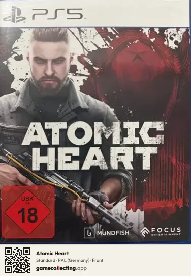Atomic Heart PlayStation 5, Germany box front
