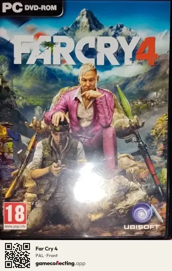 Far Cry 4 Computer, PAL box front