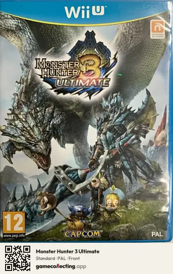 Monster Hunter 3 Ultimate Nintendo Wii U, PAL box front