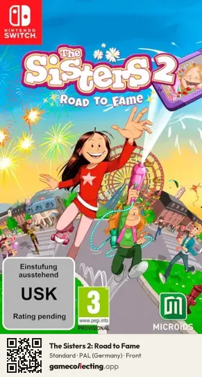 The Sisters 2: Road to Fame Nintendo Switch, Germany box front