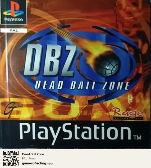 Dead Ball Zone PlayStation, PAL box front