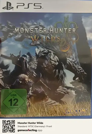Monster Hunter Wilds PlayStation 5, Germany box front