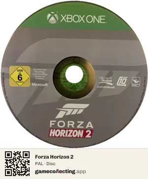 Forza Horizon 2 Xbox One, PAL disc