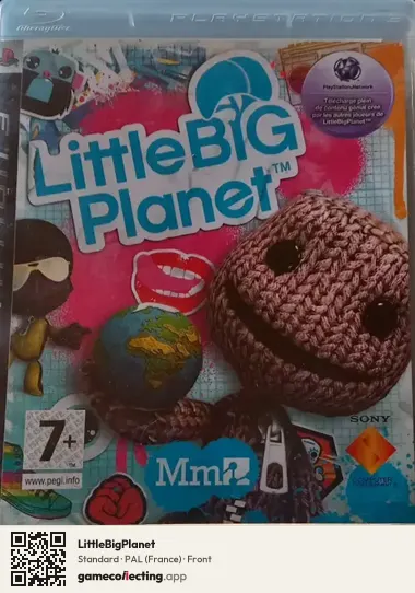 LittleBigPlanet PlayStation 3, France box front