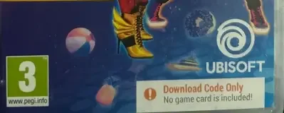 Just Dance 2020, the PEGI square on its front