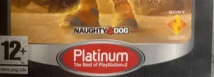Jak 3, the PEGI square on its front
