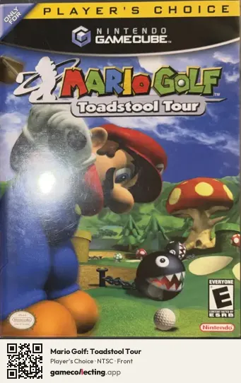 Mario Golf: Toadstool Tour Nintendo GameCube, NTSC box front