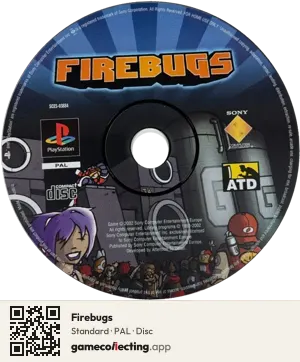 Firebugs PlayStation, PAL disc