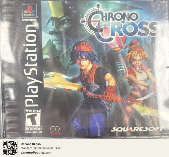 Chrono Cross PlayStation, Canada box front
