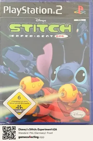 Disney's Stitch: Experiment 626 PlayStation 2, Germany box front