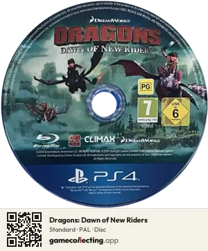 Dragons: Dawn of New Riders PlayStation 4, PAL disc