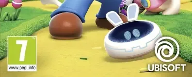 Mario + Rabbids Kingdom Battle, the PEGI square on its front