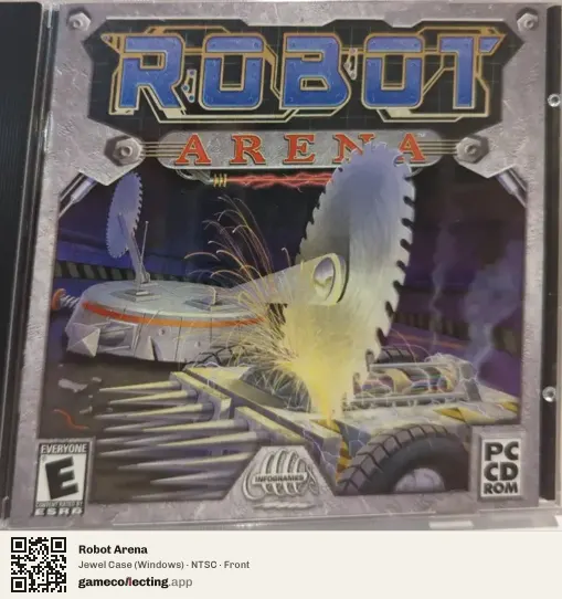 Robot Arena Computer, NTSC box front