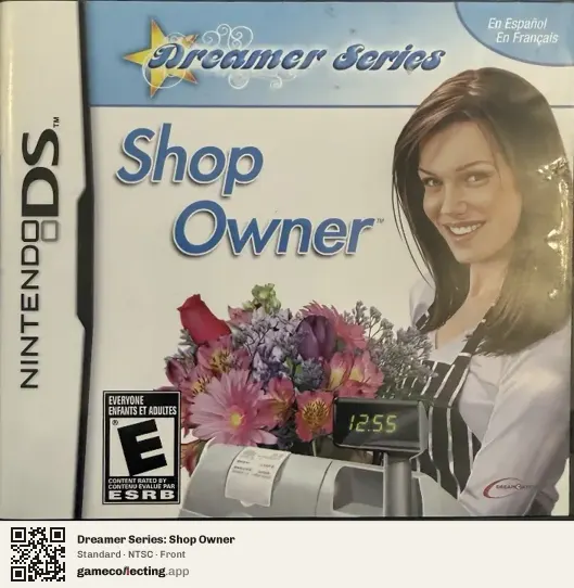 Dreamer Series: Shop Owner Nintendo DS, NTSC box front