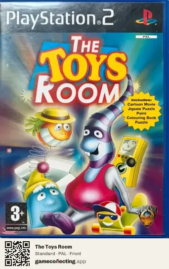 The Toys Room PlayStation 2, PAL box front
