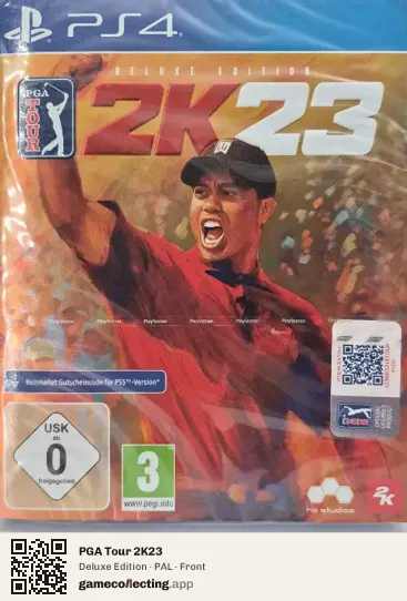 PGA Tour 2K23 PlayStation 4, PAL box front