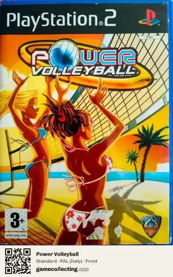 Power Volleyball PlayStation 2, Italy box front