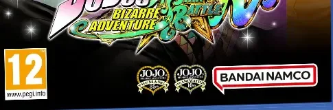 JoJo's Bizarre Adventure: All-Star Battle R, the PEGI square on its front