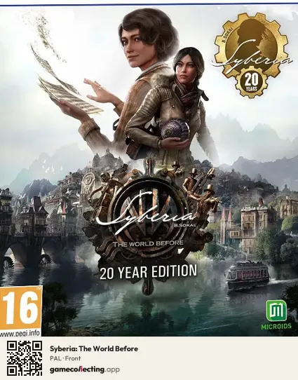 Syberia: The World Before PlayStation 5, PAL box front