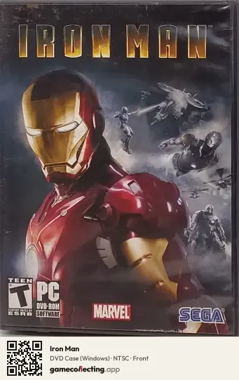 Iron Man Computer, NTSC box front