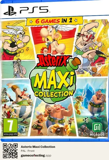 Asterix Maxi Collection PlayStation 5, PAL box front