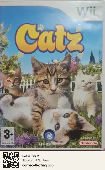 Petz Catz 2 Nintendo Wii, PAL box front