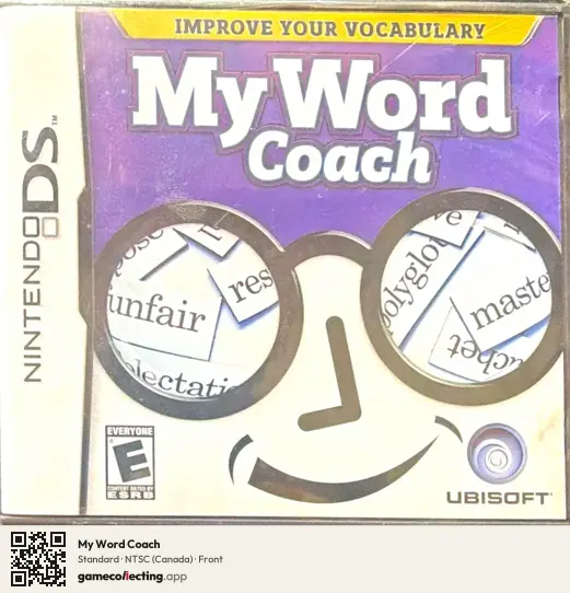 My Word Coach Nintendo DS, Canada box front