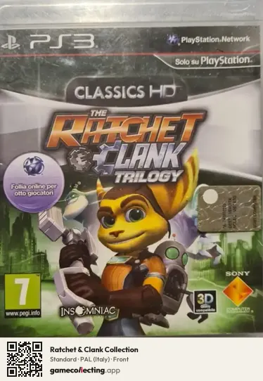 Ratchet & Clank Collection PlayStation 3, Italy box front