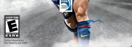 FIFA 13, the ESRB box on its front