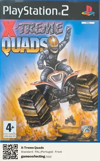 X-Treme Quads PlayStation 2, Portugal box front