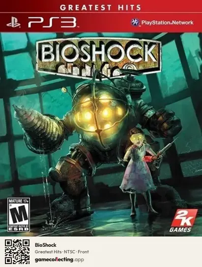 BioShock PlayStation 3, NTSC box front