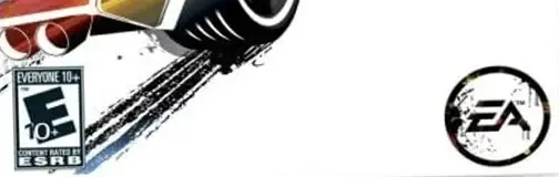 Burnout Paradise, the ESRB box on its front