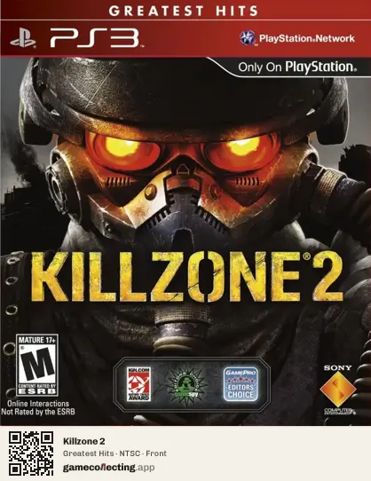 Killzone 2 PlayStation 3, NTSC box front