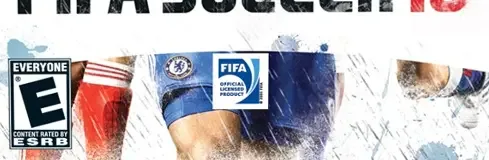 FIFA 10, the ESRB box on its front