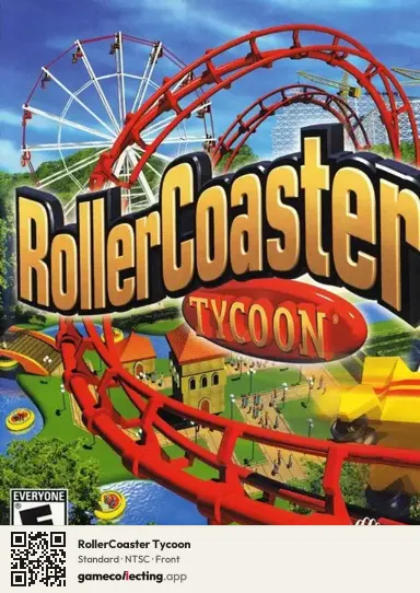 RollerCoaster Tycoon Xbox, NTSC box front