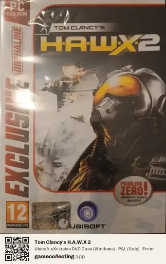 Tom Clancy's H.A.W.X 2 Computer, Italy box front