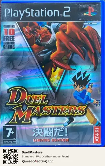 Duel Masters PlayStation 2, Netherlands box front