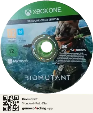 Biomutant Xbox Series X, PAL disc