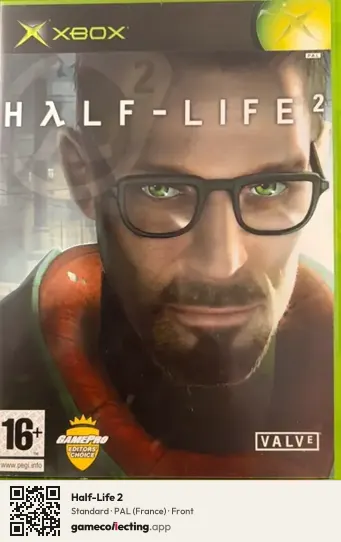 Half-Life 2 Xbox, France box front